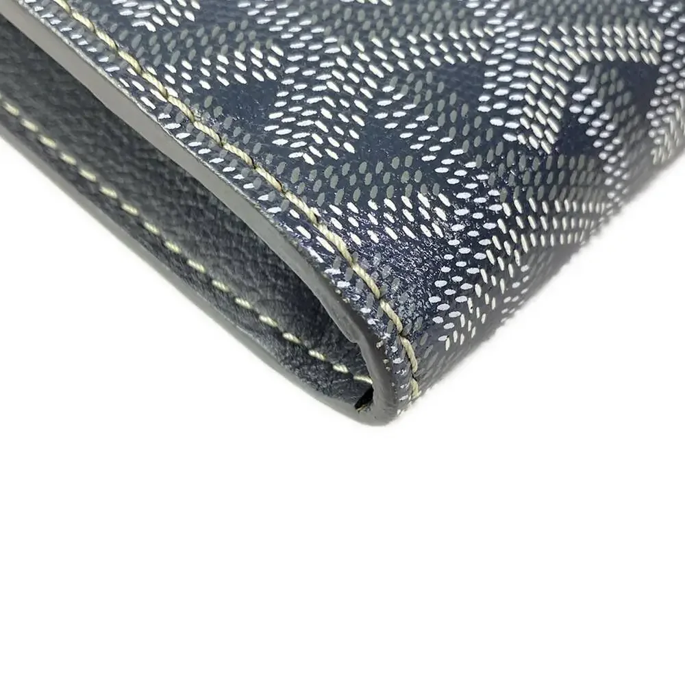 Goyard Chypre Shoulder Bag Coated Canvas Leather